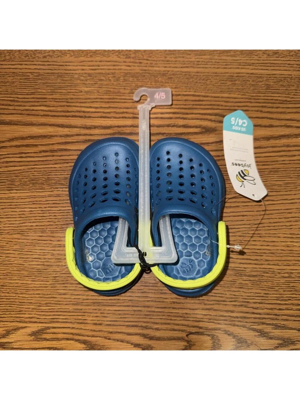 Joybees Kid's Blue and Multi Clog